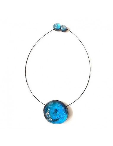 Collier Bulle - résine Comparez plus de prix