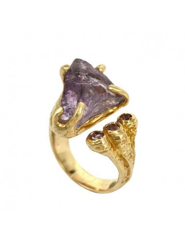 Bague Améthystes en stock