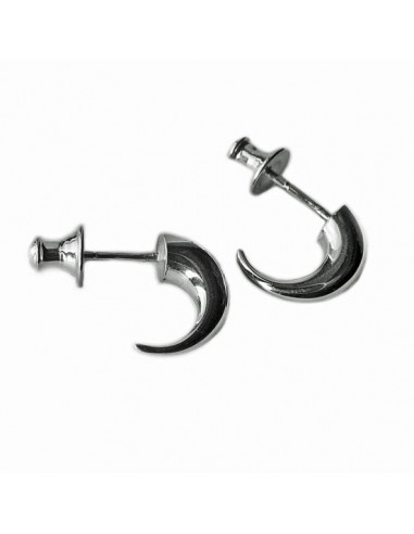 Boucles Créoles effilées  en argent Toutes les collections ici