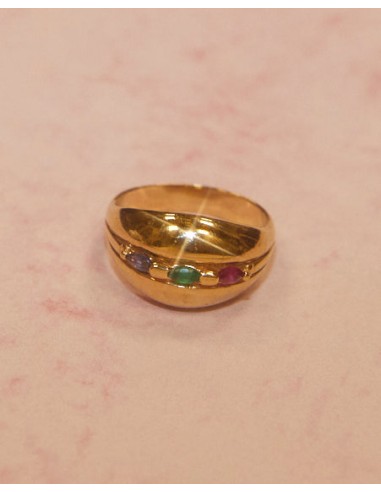 Bague 3 couleurs de France