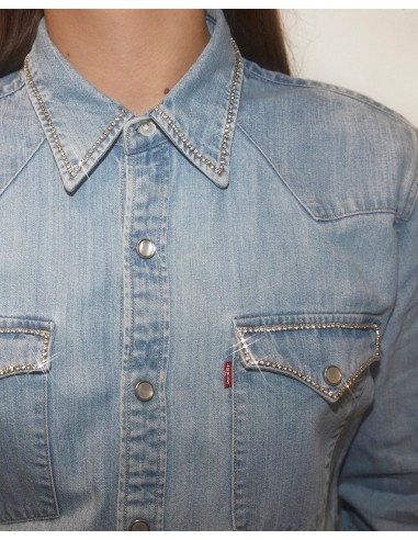 Chemise Denim & Strass 1 en ligne des produits 