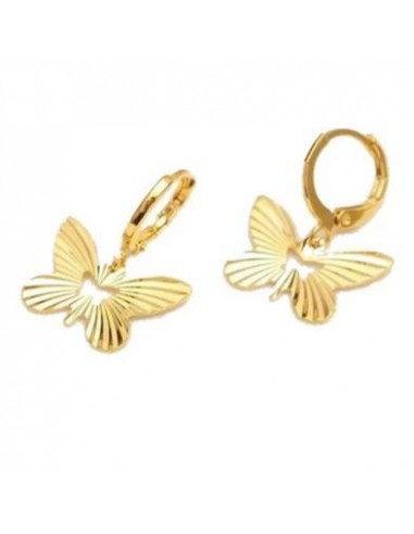 Boucles d'Oreilles Papillon  Vintage (Or) Vous souhaitez 