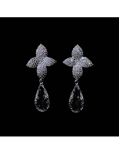 ICECITY boucles d’oreilles brillant des détails fins